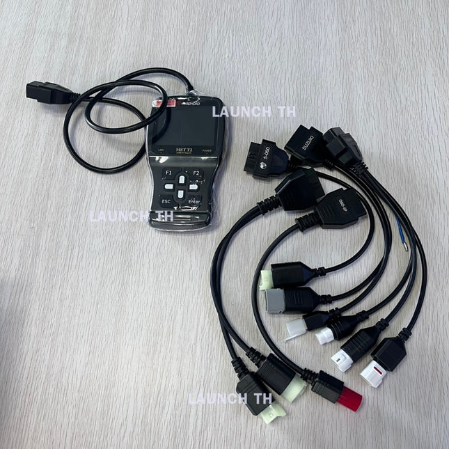 เครื่องวิเคราะห์ปัญหารถมอเตอร์ไซด์ MST T2  สามารถใช้กับรุ่น Honda,Yamaha,Suzuki