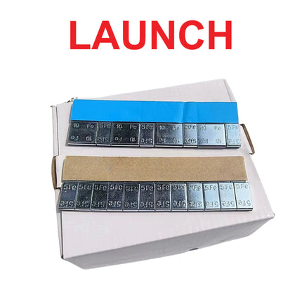LAUNCH Balance Weight Steel ตะกั่วถ่วงล้อ แป๊ะล้อ กาวสีดำแทบสีฟ้า 5กรัม/10กรัม/5+10กรัม