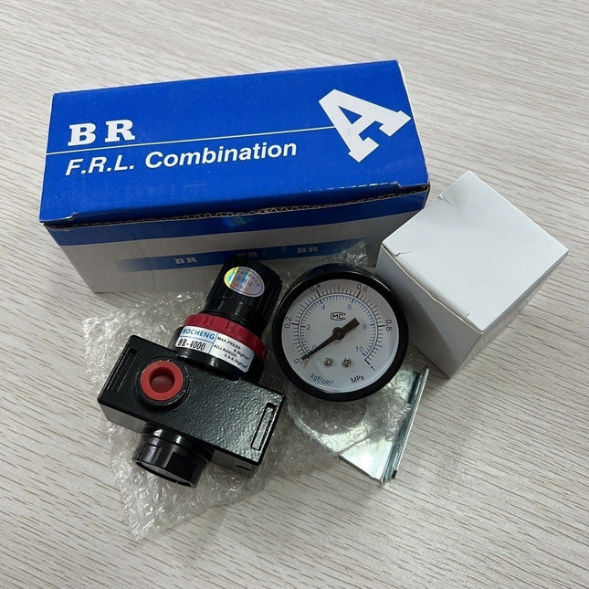 🔥พร้อมส่ง🔥ชุดกรองลม - ดักน้ำ พร้อมปรับลม 1/4,1/2 ดักความชื้น ปรับแรงดันลม กรองลมดักน้ำ  สินค้าในไทย