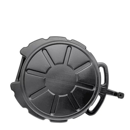 LAUNCH OIL PAN  ถาดรองน้ำมันเครื่อง พลาสติกใส่น้ำมันเครื่อง สีดำ แบบกลม มี 2 ขนาด 10 ,15 ลิตร